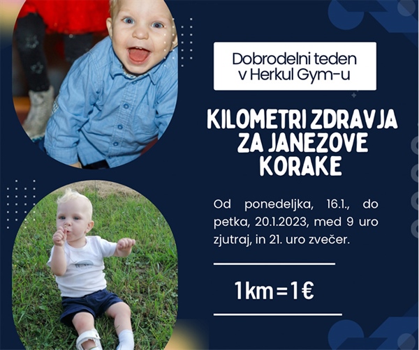 Dobrodelna akcija - Kilometri zdravja