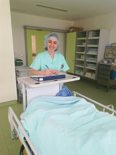 Erasmus+ študentka na VŠZV SG